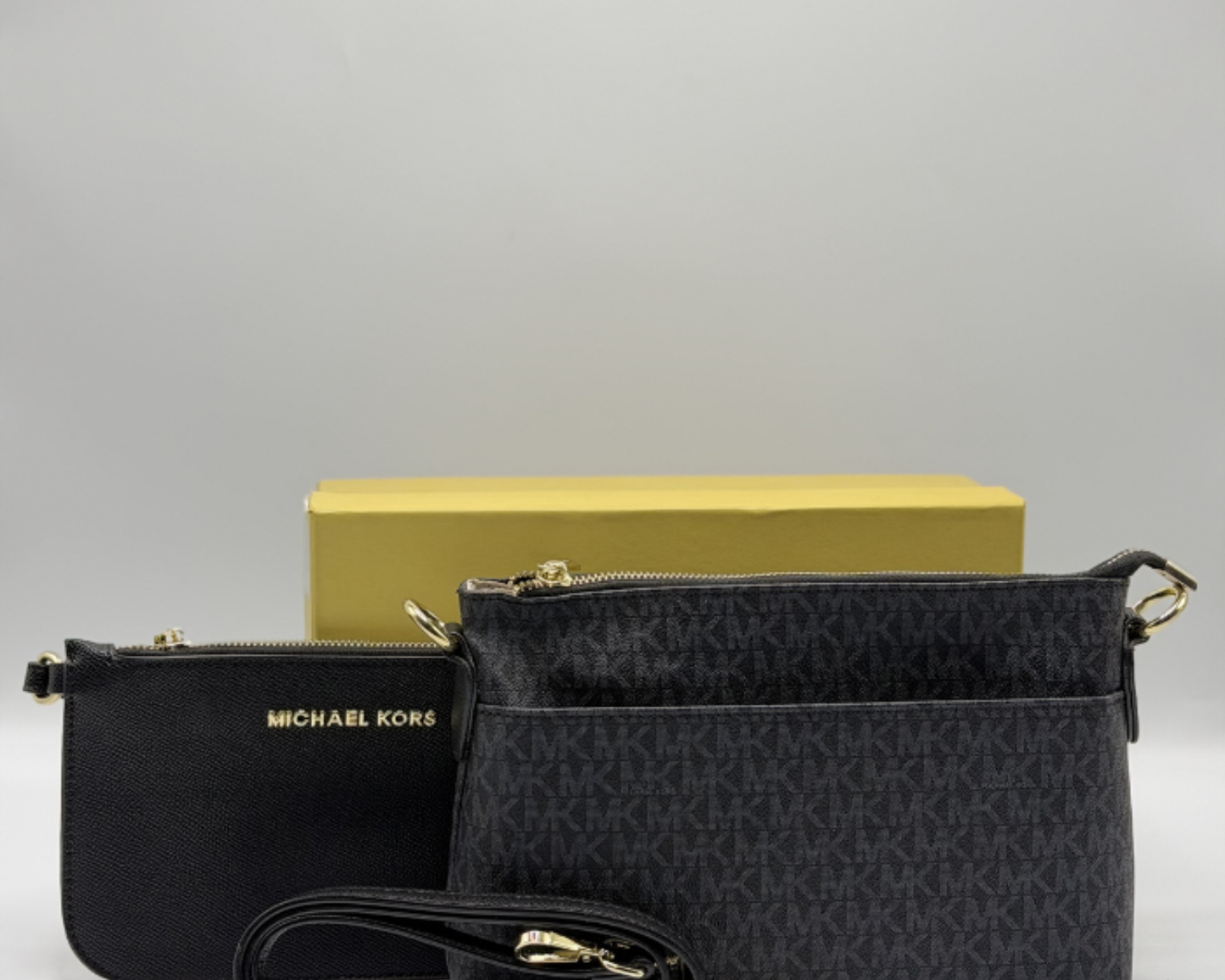 Michael Kors Signature 3-in-1 Multi-Pouch Crossbody Bag