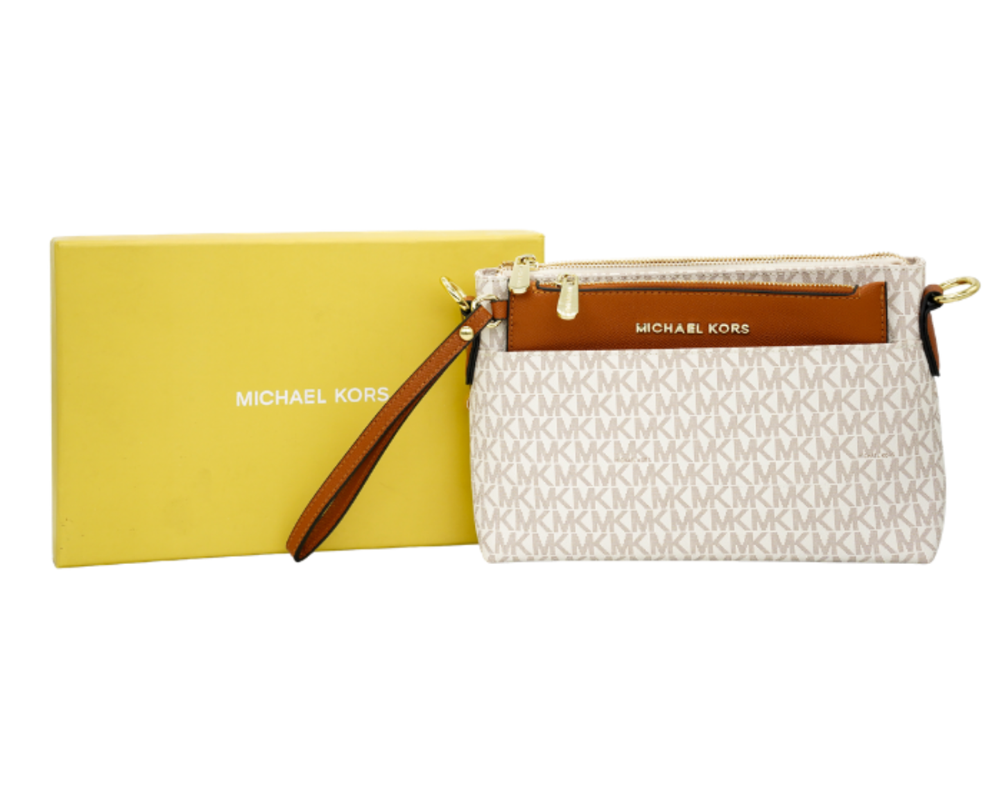 Michael Kors Signature 3-in-1 Multi-Pouch Crossbody Bag