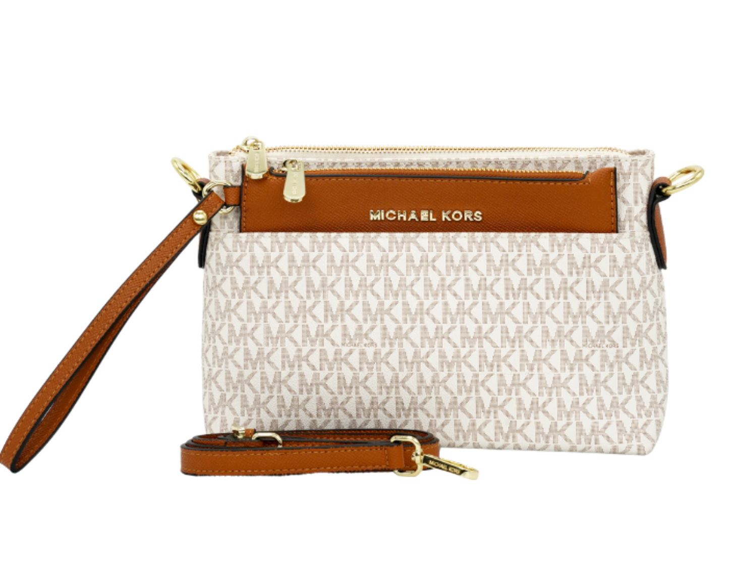 Michael Kors Signature 3-in-1 Multi-Pouch Crossbody Bag