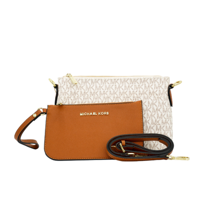 Michael Kors Signature 3-in-1 Multi-Pouch Crossbody Bag