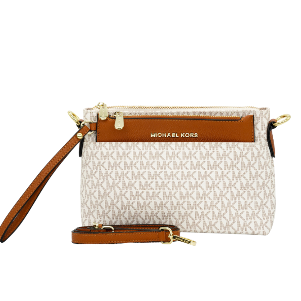 Michael Kors Signature 3-in-1 Multi-Pouch Crossbody Bag