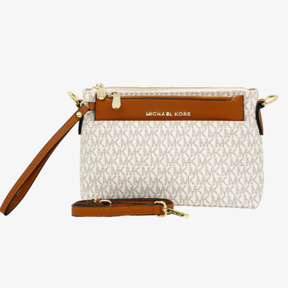 Michael Kors Signature 3-in-1 Multi-Pouch Crossbody Bag